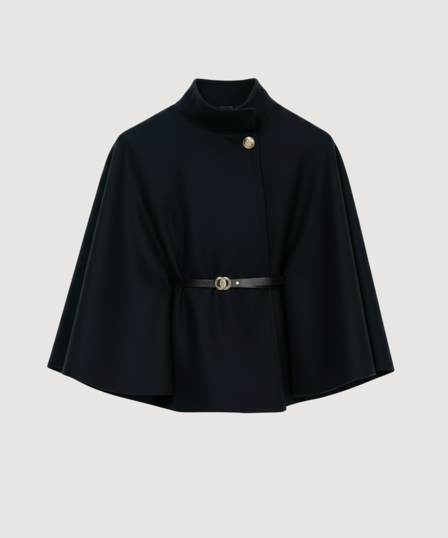 Abrigo con cinturón