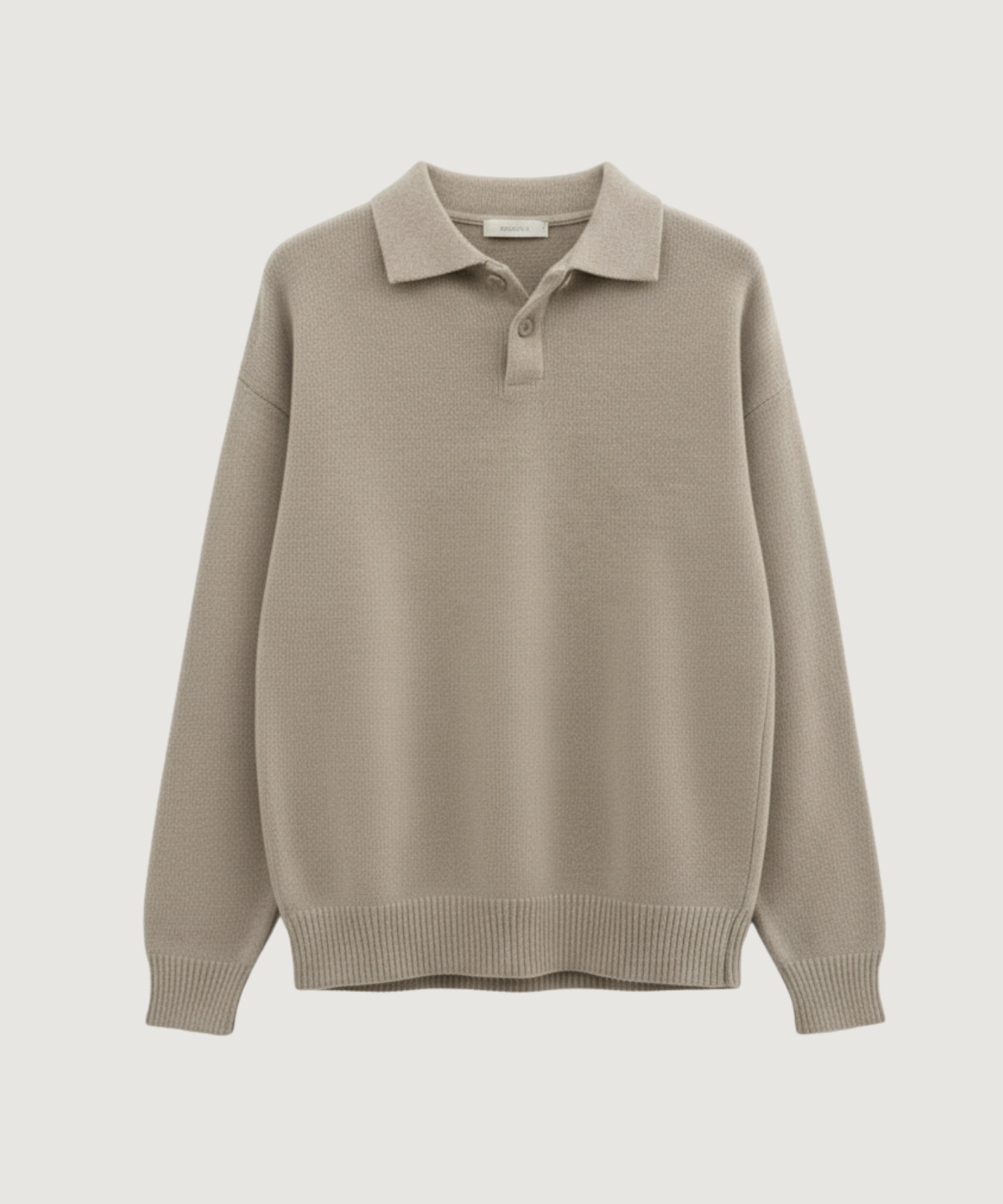 Ciudad Rea | Suéter de Lana con Media Cremallera