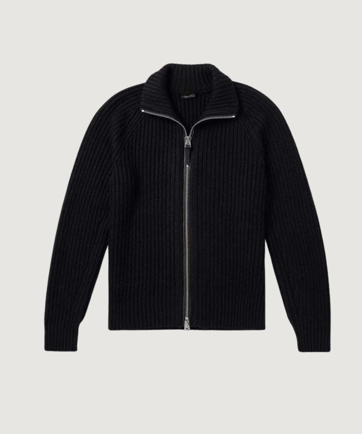 Burgos | Cárdigan con Forro y Cierre de Cremallera